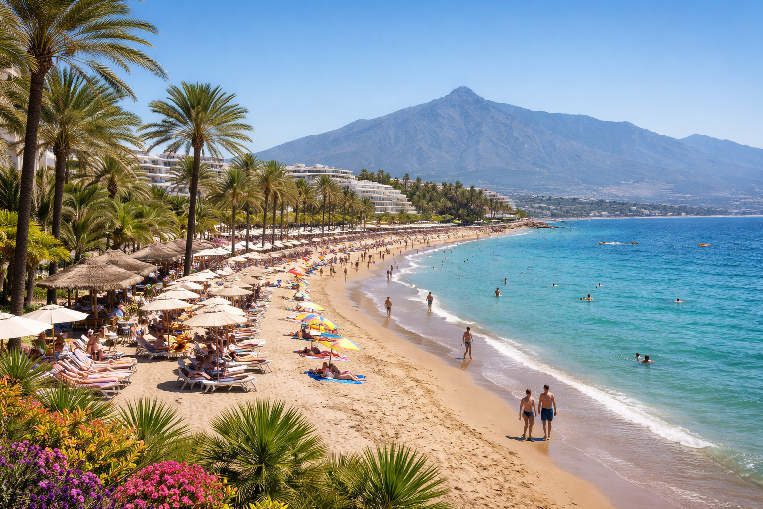 Woningen aan het strand en met zeezicht te koop aan de Costa del Sol